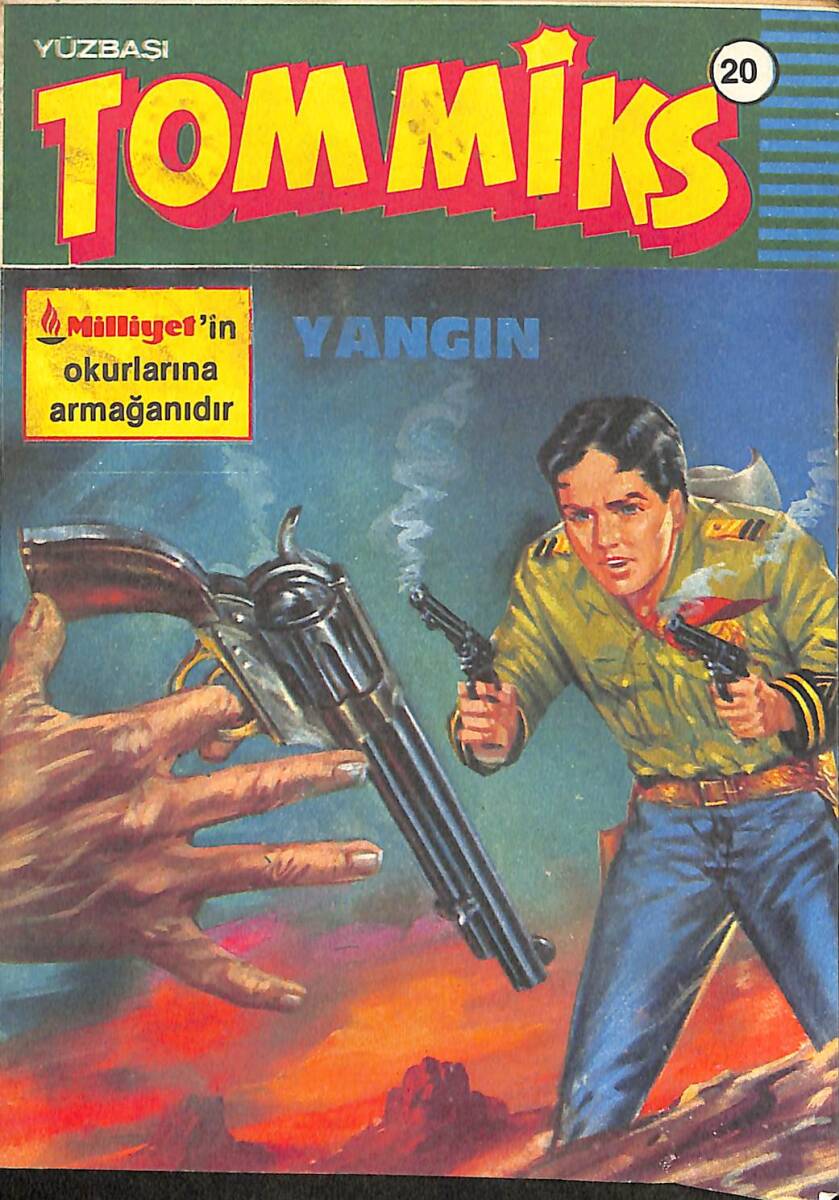 Yüzbaşı Tommiks Sayı: 20 - Yangın NDR99213 - 1