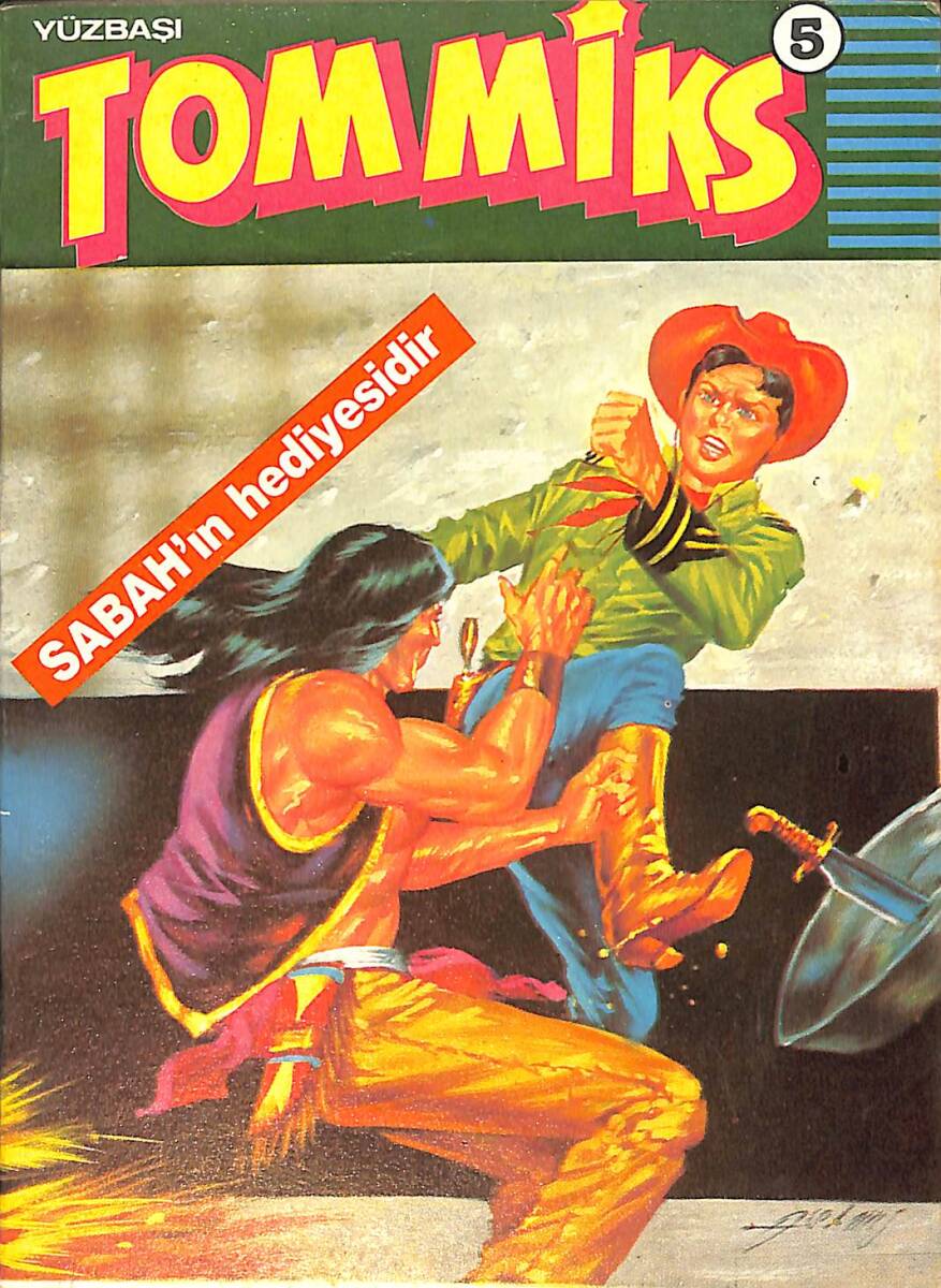 Yüzbaşı Tommiks Sayı: 5 NDR99185 - 1