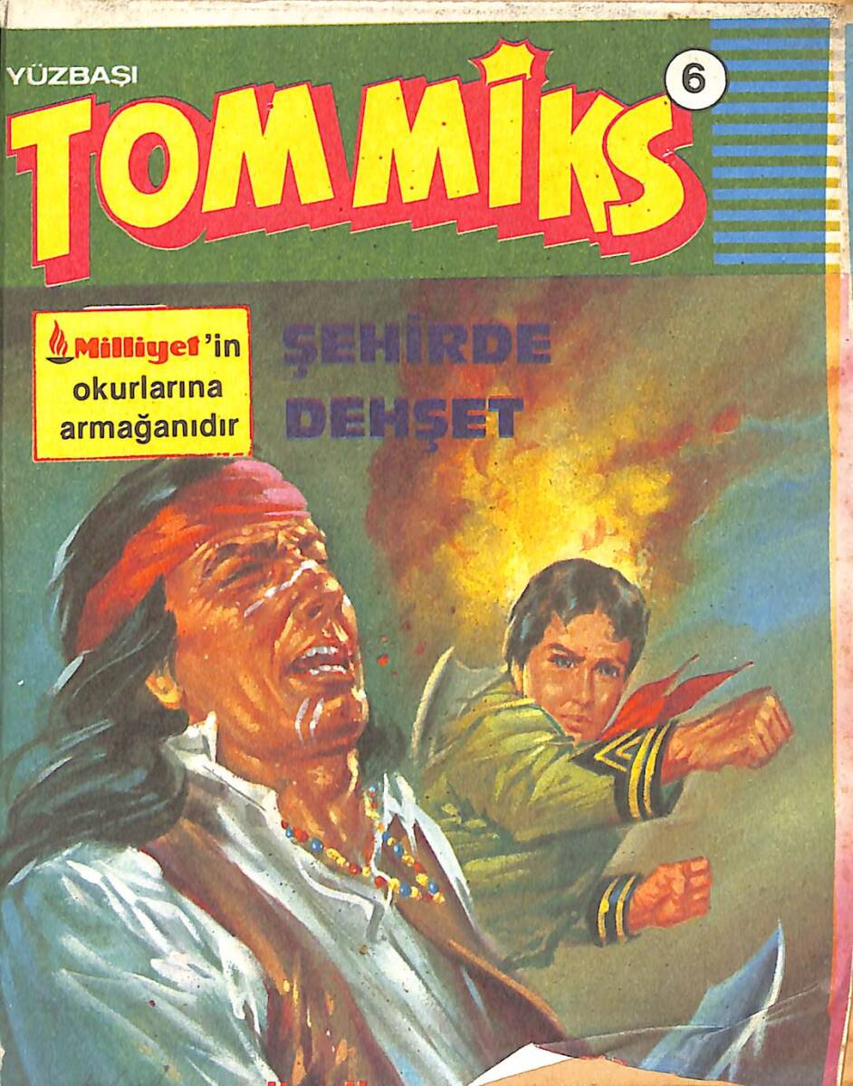 Yüzbaşı Tommiks Sayı: 6 - Şehirde Dehşet NDR99219 - 1