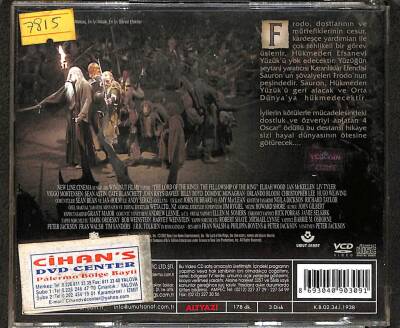 Yüzüklerin Efendisi Yüzük Kardeşliği VCD Film (106) VCD22318 - 4