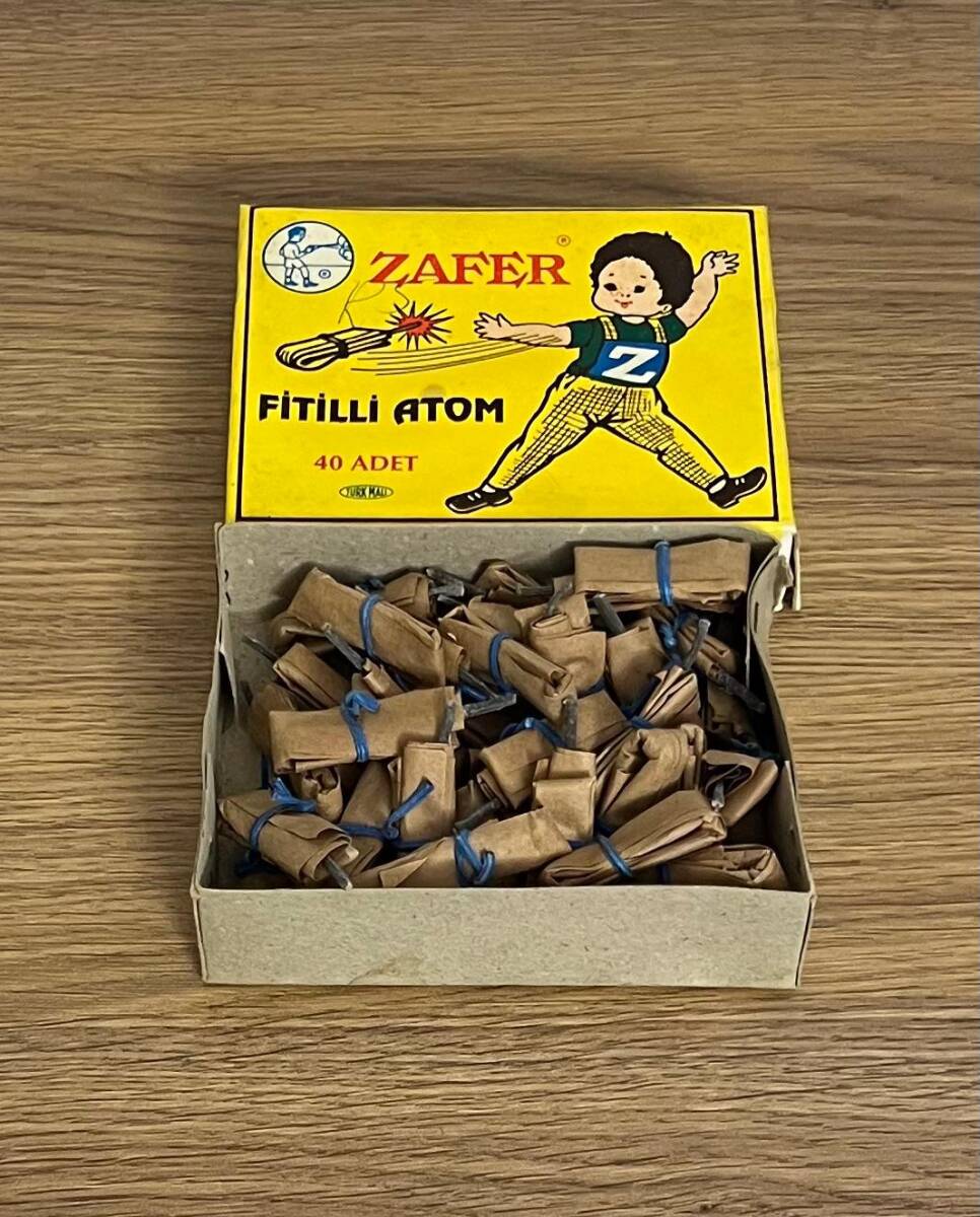 Zafer 1980s Fitilli Atom Tam Dolu Kutu AOB4845 - 4