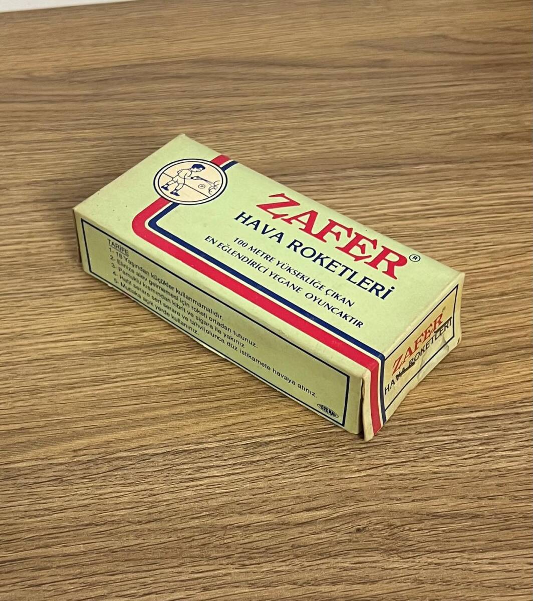 Zafer 1980s Hava Roketi Kısmen Dolu Kutu AOB4846 - 4