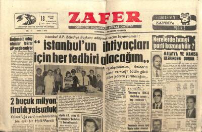 Zafer Gazetesi - 18 Mayıs 1968 - Kremlin Pragtan 5 Garanti İstedi GZ110580 - 1