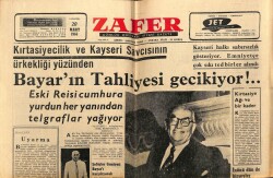 Zafer Gazetesi 20 Mart 1963 - Celal Bayarın Tahliyesi Gecikiyor GZ66051 - 2