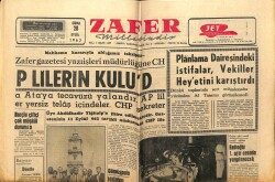 Zafer Gazetesi 28 Eylül 1962 - Yemende Ordu İdareyi Ele Aldı GZ66055 - 2