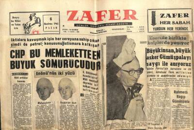 Zafer Gazetesi - 6 Haziran 1965 - Amerika Uzay Yarışmasında Rusyayı Geçti GZ110417 - 1