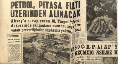Zafer Gazetesi - 6 Temmuz 1965 - Petrol Piyasa Fiyatı Üzerinden Alınacak GZ110585 - 1