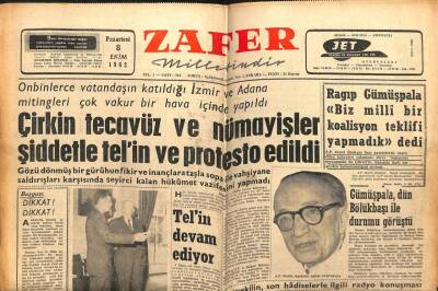 Zafer Gazetesi - 8 Ekim 1962 - Köylüden Borcu Dipçikle Alınıyor GZ110569 - 1