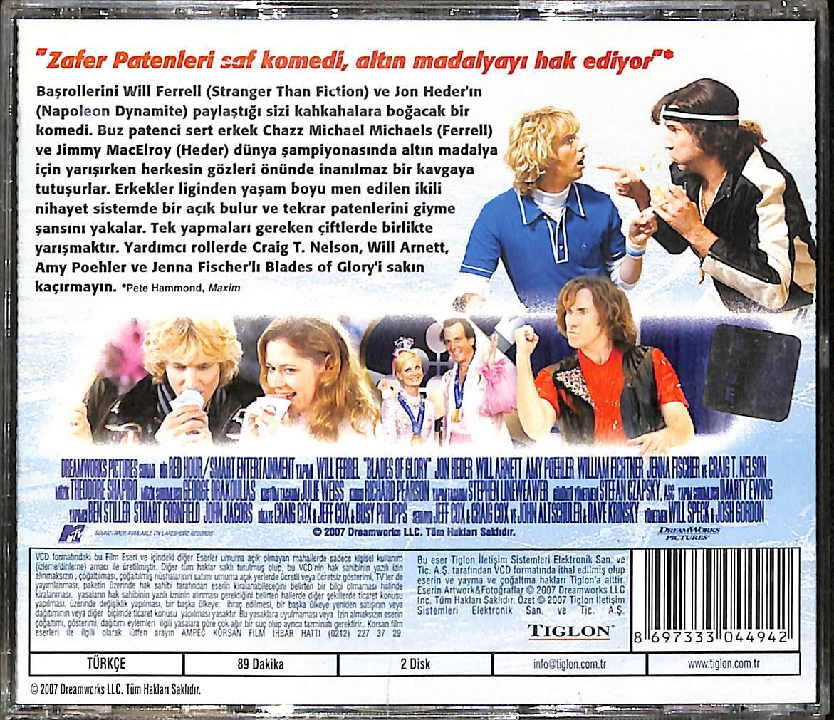 Zafer Patenleri – Blades of Glory (2007) Orijinal VCD Film VCD28933 - 2