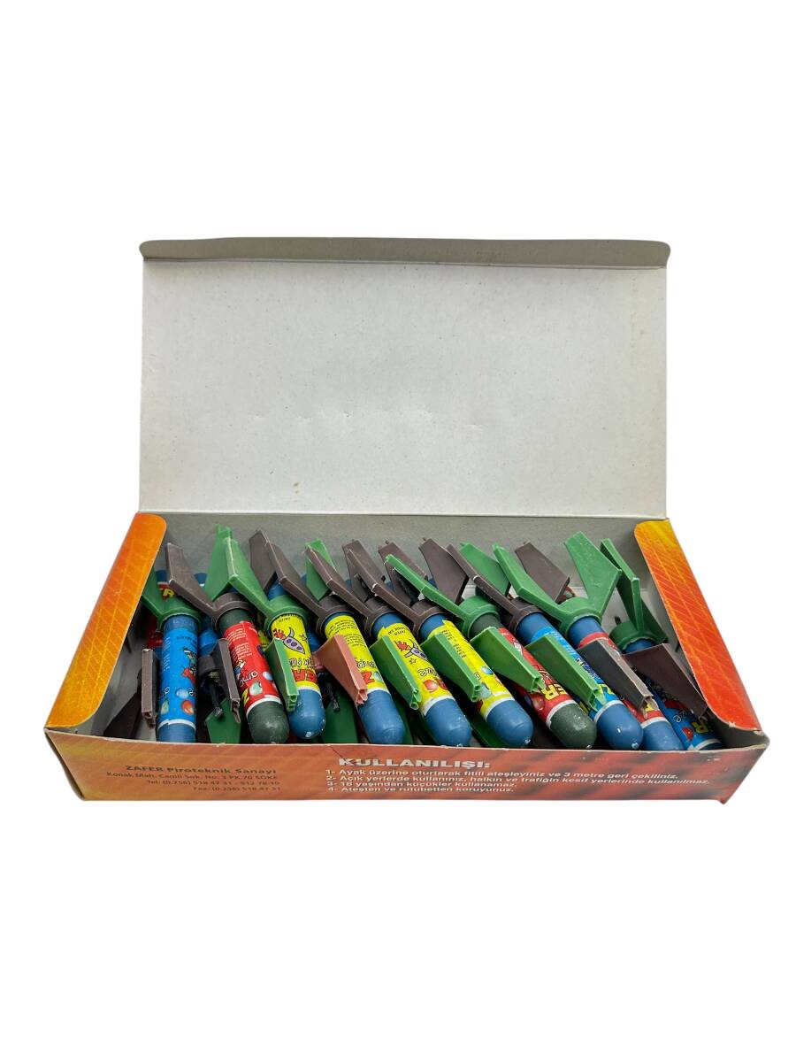 Zafer Piroteknik Sanayi Dolu Paket Füze AOB4535 - 2