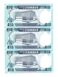 Zambiya 10 Kawacha (1980-88) Seri Takipli ÇİL YKP8416 - 2