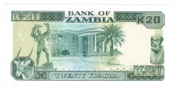 Zambiya 20 Kwacha (1989-91) ÇİL YKP8118 - 2