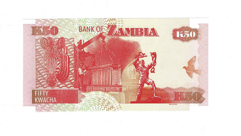 Zambiya 50 Kwacha 2009 ÇİL YKP8011 - 2