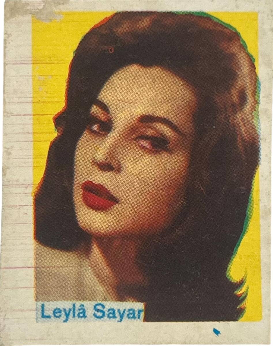 ZAMBO Sakızı Artistler Serisi No 78 Leyla Sayar # SKZ1430 - 3