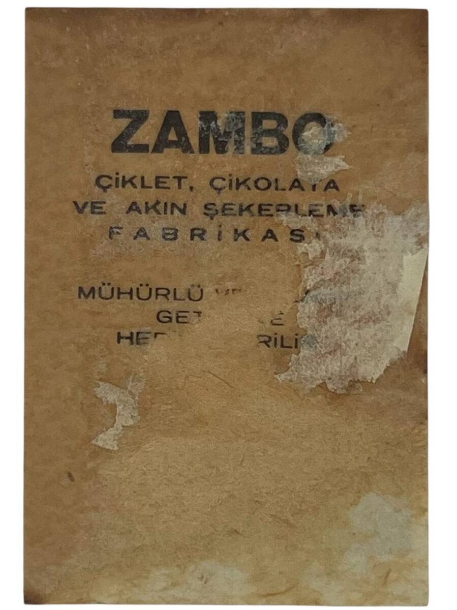 ZAMBO Sakızı Artistler Serisi No ? Altan Erbulak # SKZ1427 - 2