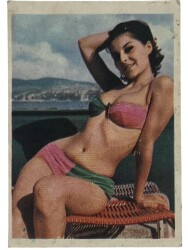 ZAMBO Sakızı İkramiyeli Artistler Serisi No 38 Gülsüm Kamu # SKZ1426 - 1