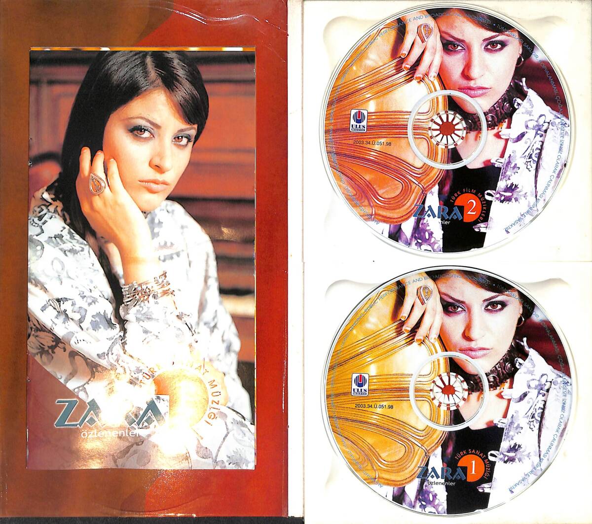 Zara - Özlenenler CD (İkinci El) CD5468 - 2