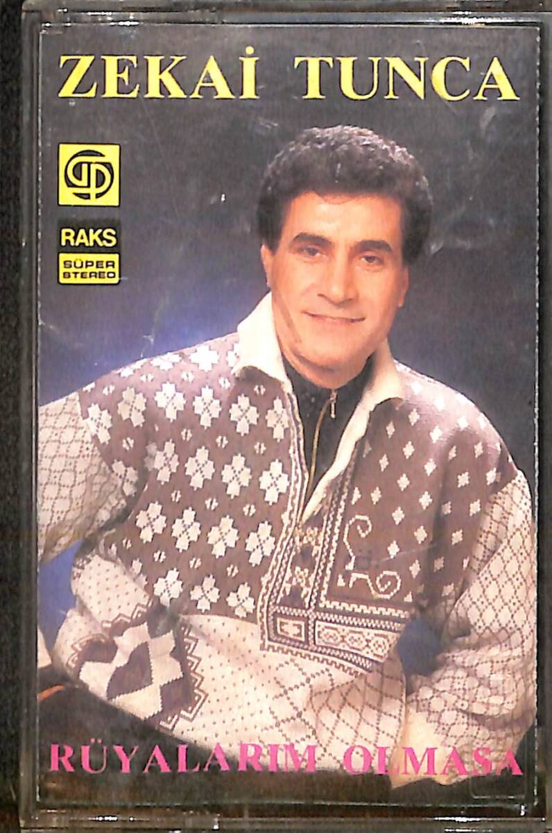 Zekai Tunca - Rüyalarım Olmasa Kaset (Sarı Bandrol - İkinci El) KST27898 - 1