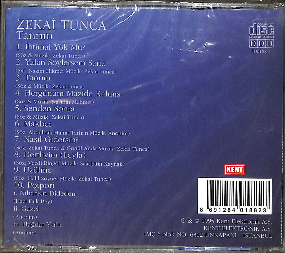 Zekai Tunca - Tanrım CD (Sıfır) CD5450 - 2