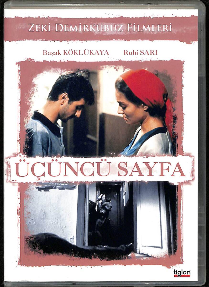 Zeki Demirkubuz: Üçüncü Sayfa (1999) Orijinal DVD - Tiglon Koleksiyon Serisi DVD Film (İkinci El) DVD2906 - 1