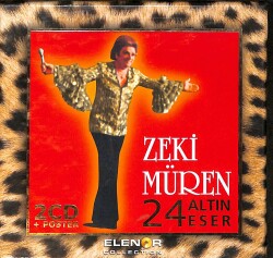 Zeki Müren 24 Altın Eser - 2 CD + Poster CD (İkinci El) CD3883 - 1