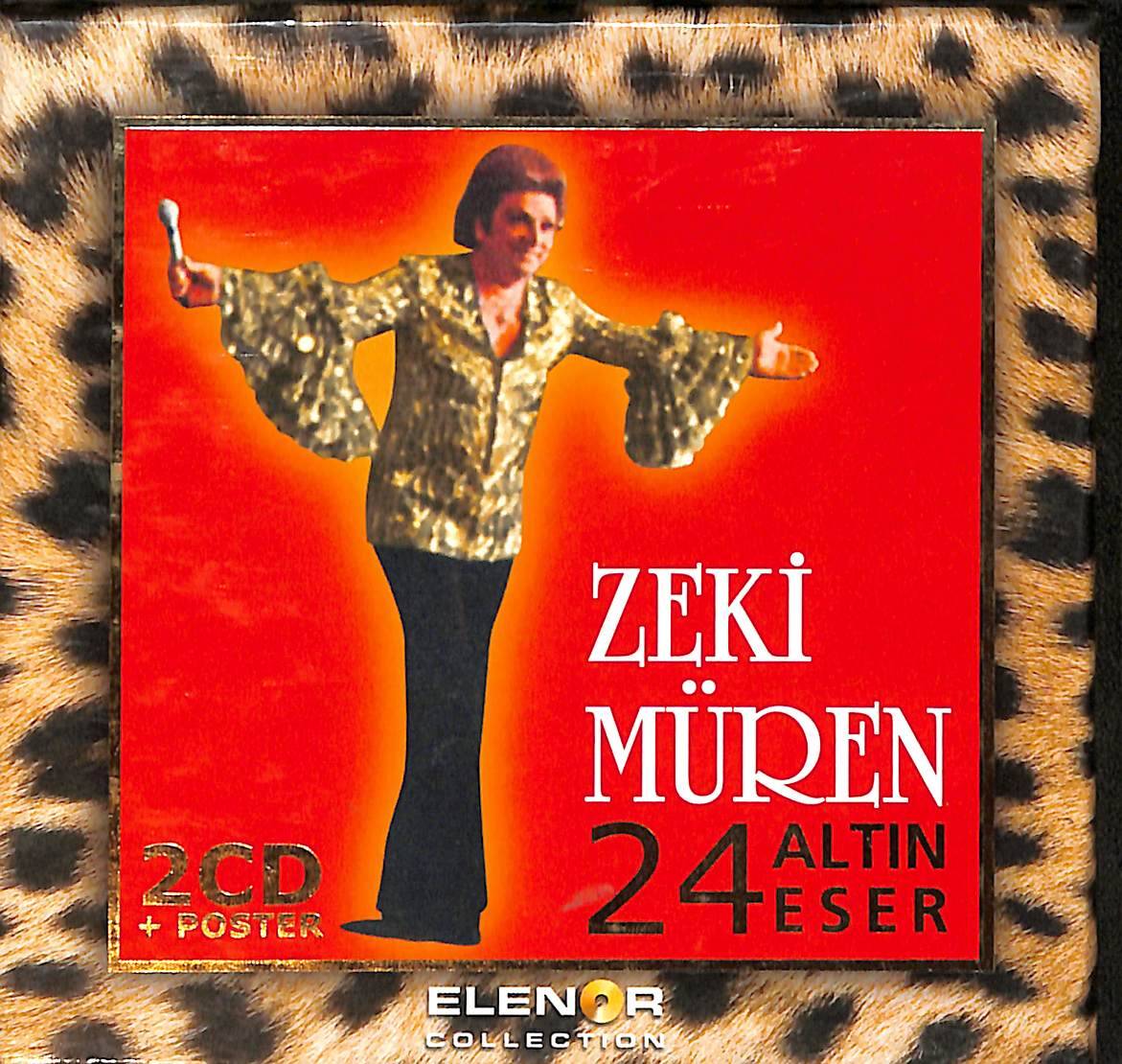 Zeki Müren 24 Altın Eser - 2 CD + Poster CD (İkinci El) CD3883 - 1