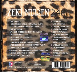 Zeki Müren 24 Altın Eser - 2 CD + Poster CD (İkinci El) CD3883 - 2