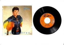 Zeki Müren – Ah Bu Dünya & O Kara Gözlere Leylam 45'lik Plak (10/7.5) PLK27261 - 1