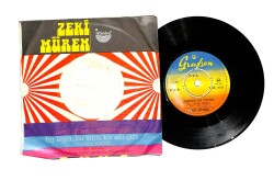 Zeki Müren – Arım Balım Peteğim / Aşktan Da Üstün 45’lik Plak (10/8) PLK26957 - 2