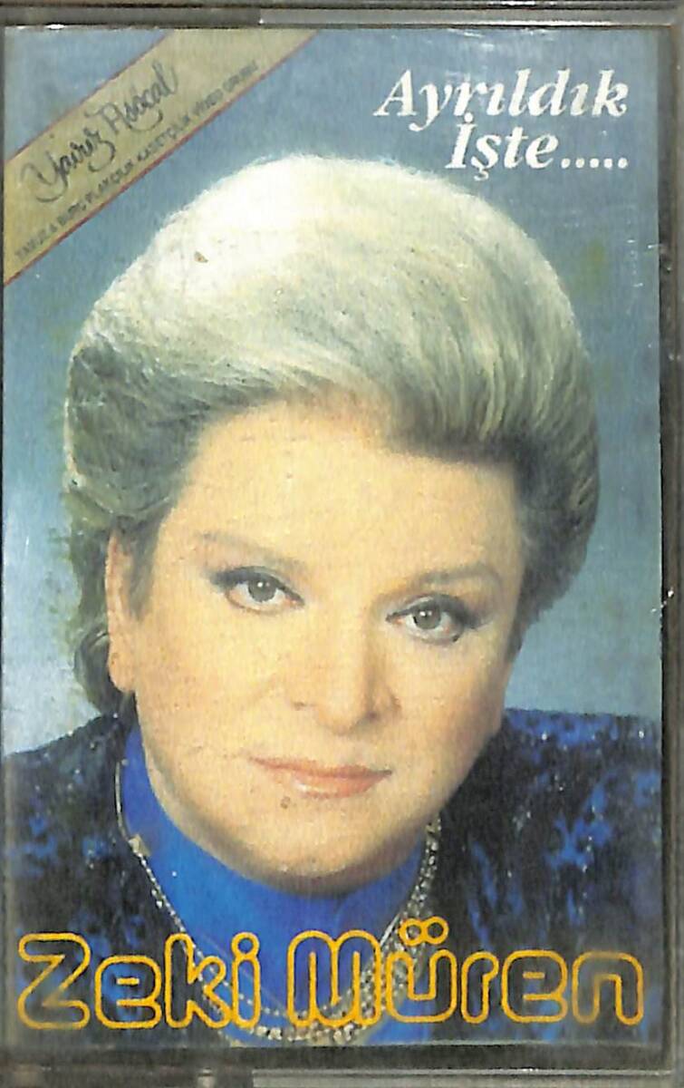 Zeki Müren - Ayrıldık İşte... Orijinal Kaset (İkinci El) KST30361 - 1