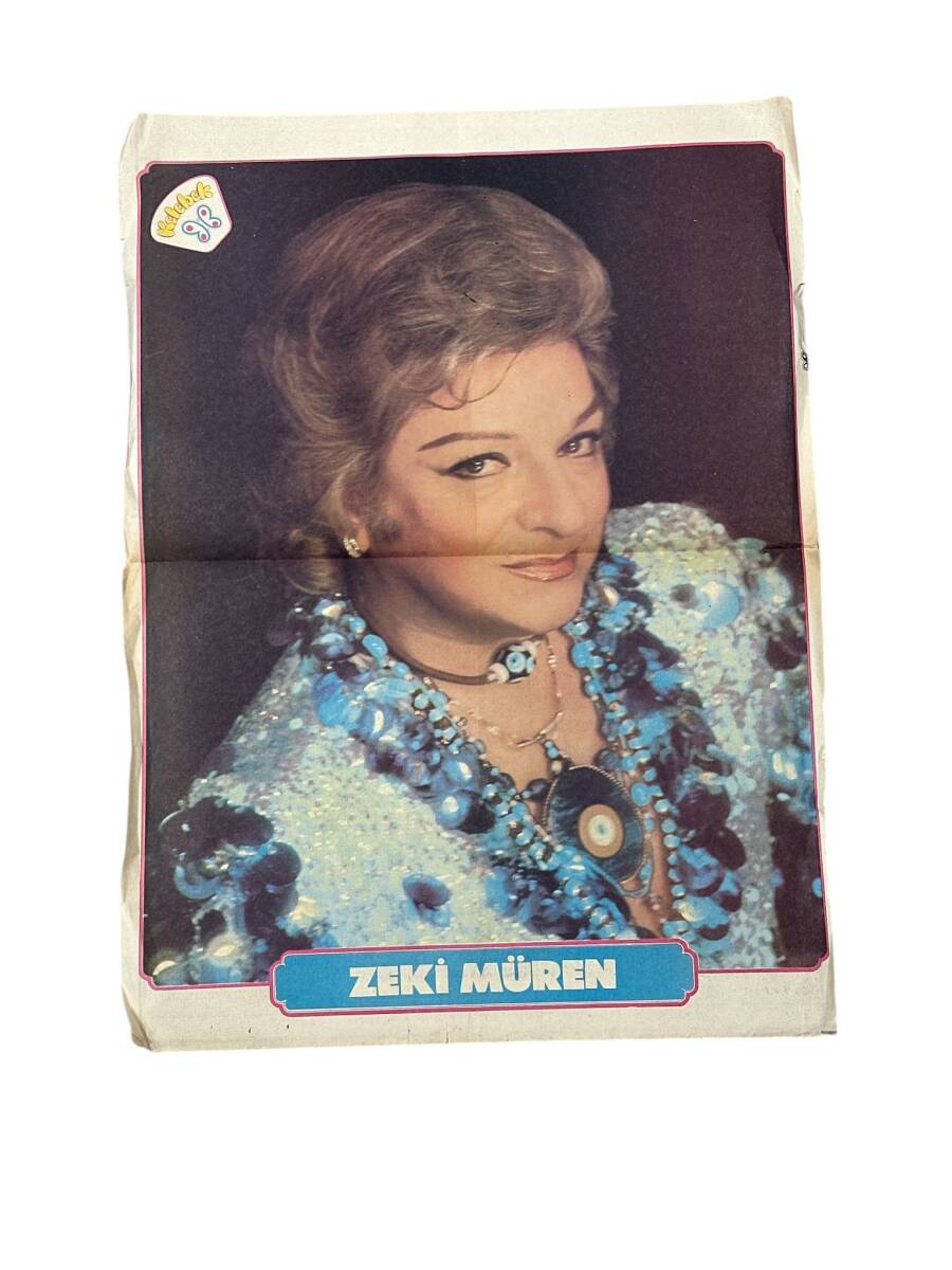 Zeki Müren Dev Boy Afiş GZ155613 - 1
