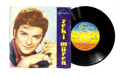 Zeki Müren - Hangi Rüzgar Attı Seni / Yaşadığım Şehre Yolun Düşerse PLAK (10/8) PLK22173 - 1