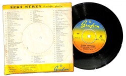 Zeki Müren - İçimdesin / Yarim İstanbulu Mesken Mi Tuttun Plak (10/7.5) PLK20127 - 2