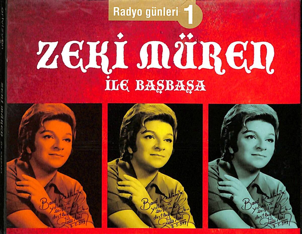 Zeki Müren İle Başbaşa (Radyo Günleri 1) CD (İkinci El) CD4654 - 1