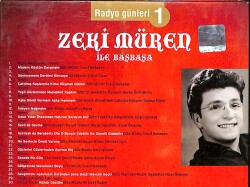 Zeki Müren İle Başbaşa (Radyo Günleri 1) CD (İkinci El) CD4654 - 3