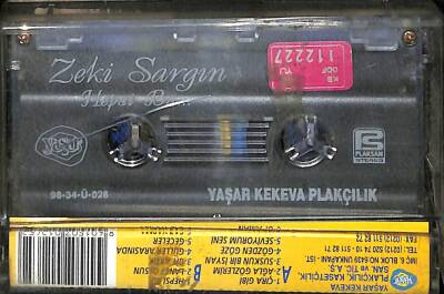 Zeki Sargın - Hepsi Bu Kaset (İkinci El) KST18090 - 2