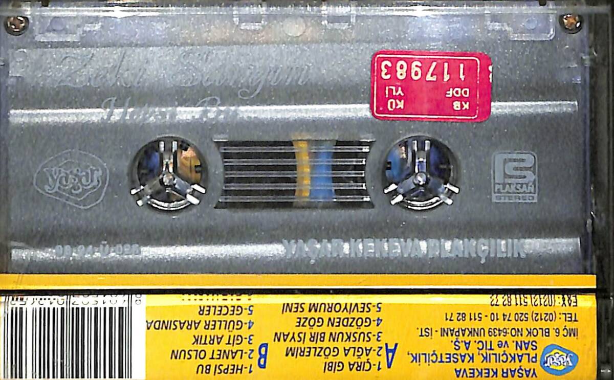 Zeki Sargın - Hepsi Bu Kaset (İkinci El) KST28149 - 2