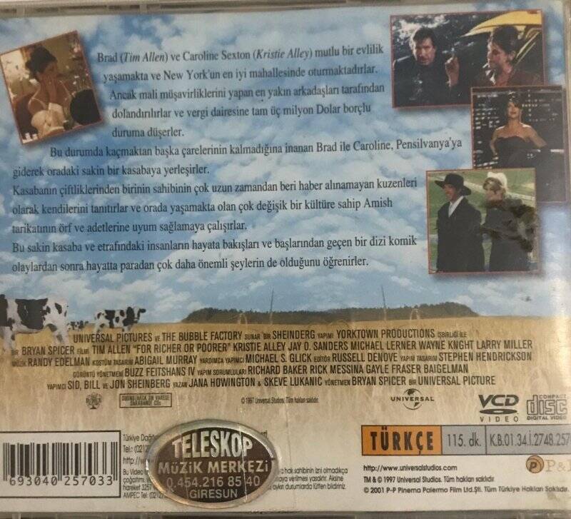 Zenginlikte Ve Yoksullukta VCD Film VCD7976 - 2