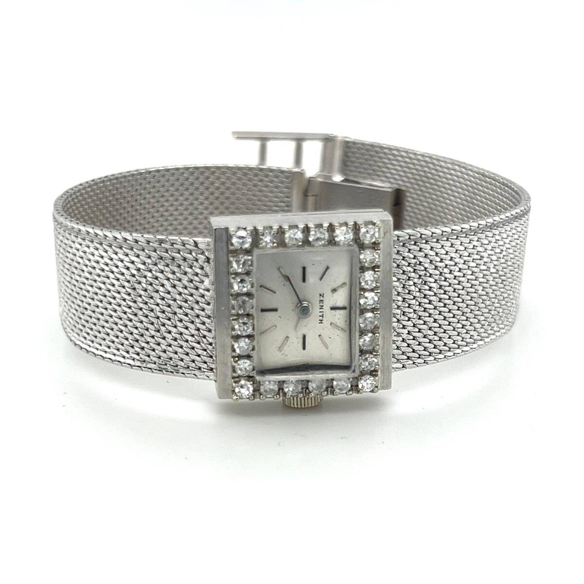 Zenith 18 Ayar Pırlanta Taşlı Bayan Kol Saati PIR056 - 4