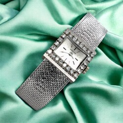 Zenith 18 Ayar Pırlanta Taşlı Bayan Kol Saati PIR056 #54 - Gökçekoleksiyon