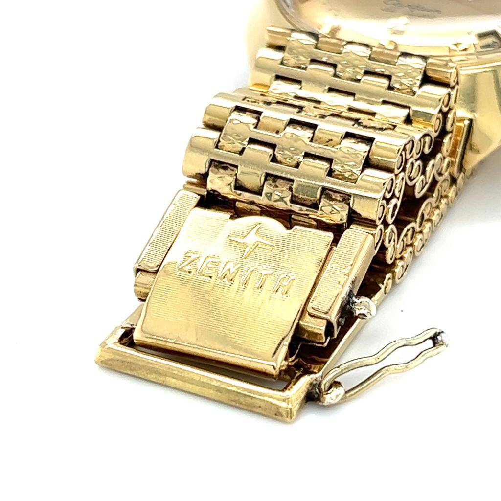 ZENİTH CHRONOMETRE OTOMATİK CAPTAİN DE LUACE 18 Ayar Kol Saati EBY304 - 5