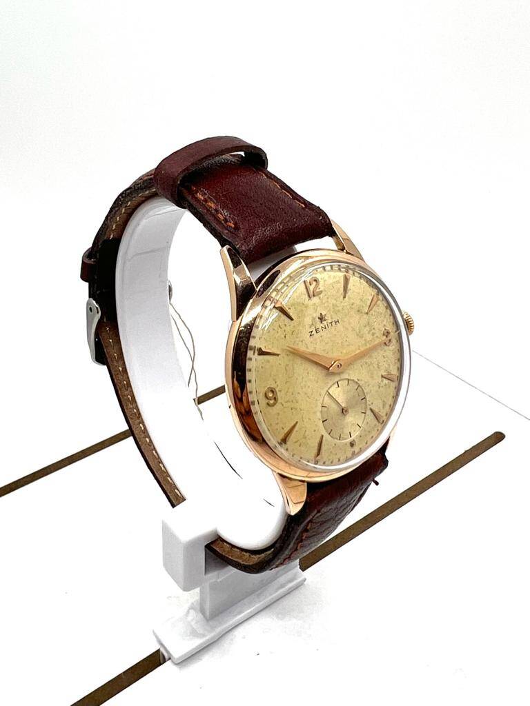 Zenith 18 Ayar Kurmalı Erkek Kol Saati SAA145 - 3