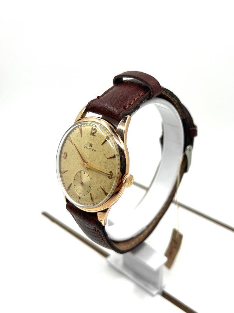 Zenith 18 Ayar Kurmalı Erkek Kol Saati SAA145 - 2