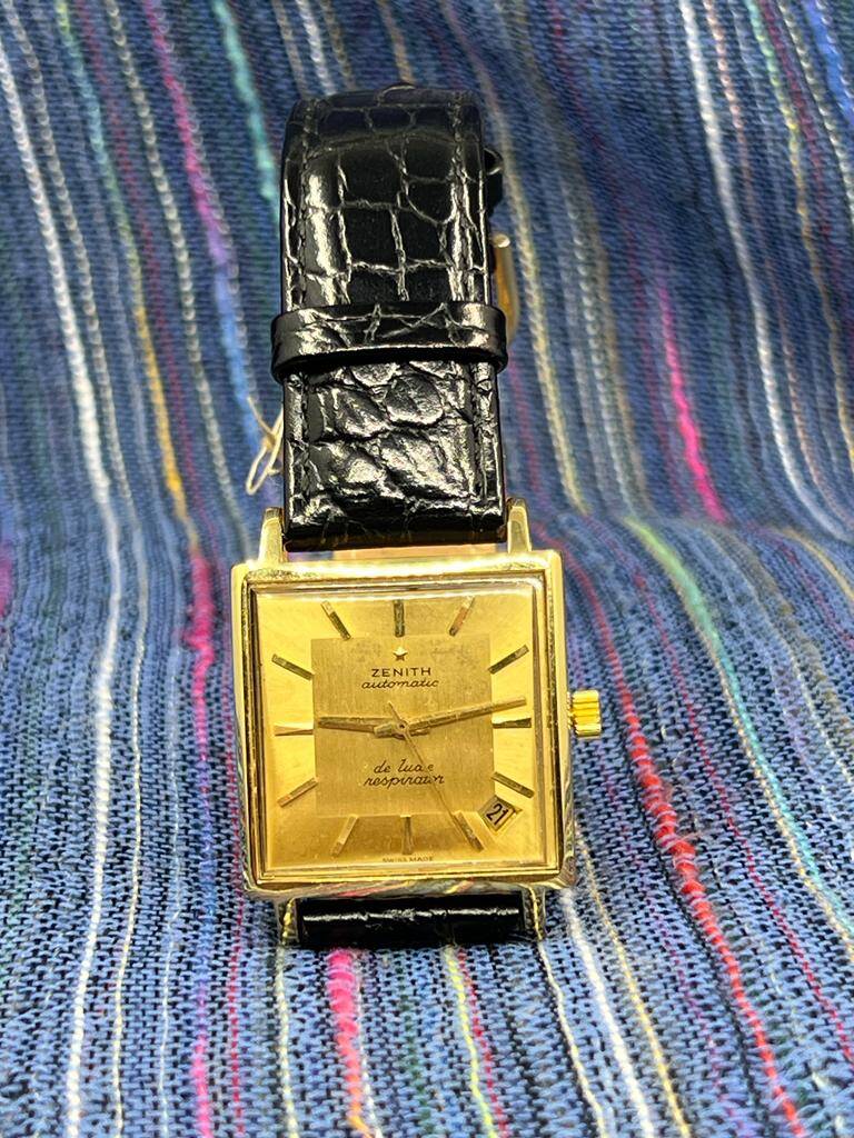 Zenith Luoce Respirator 18 Ayar Otamatik Erkek Kol Saati SAA143 #46 - 2