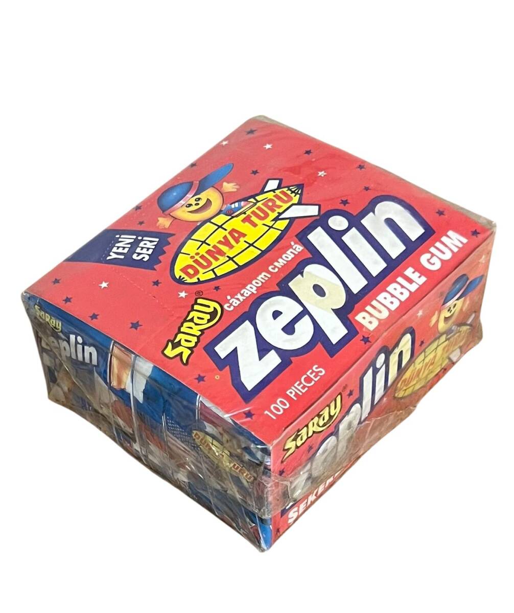 ZEPLİN Dünya Turu (SARAY) 1996 Şekerli Sakız Açılmamış Kutu # SKZ1829 - 1