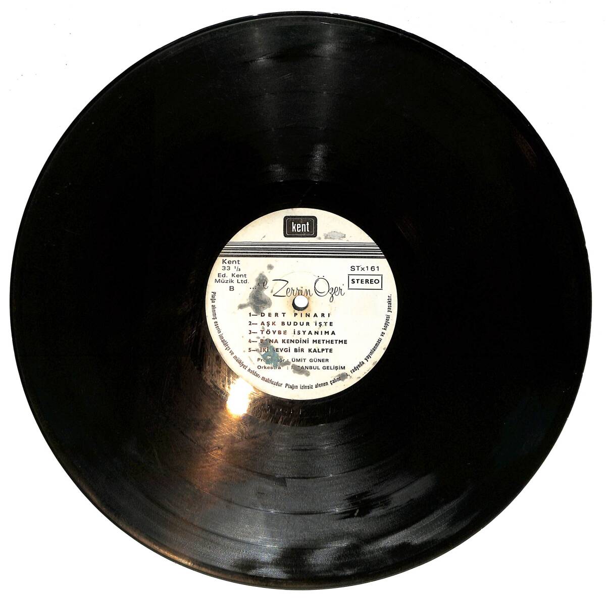 Zerrin Özer - Ve Zerrin Özer LP PLAK (Açıklamayı Okuyunuz) PLK26702 - 2