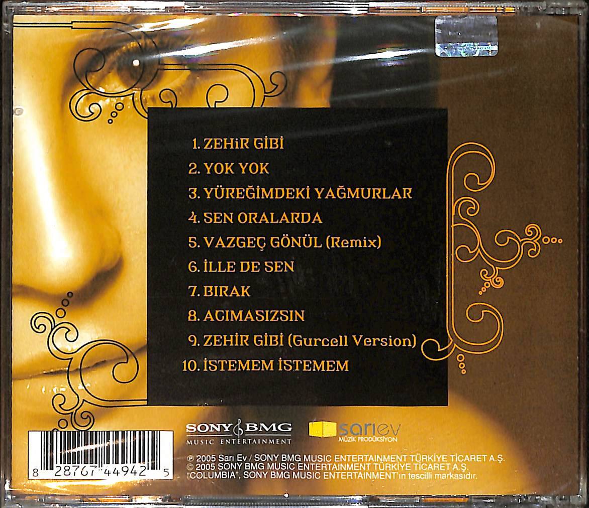 Zeynep Dizdar - İlle De Sen CD (Sıfır) CD3822 - 2