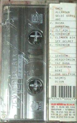 Zeynep - İlk Aşk / Adamım Kaset (İkinci El Kaset) KST10652 - 2
