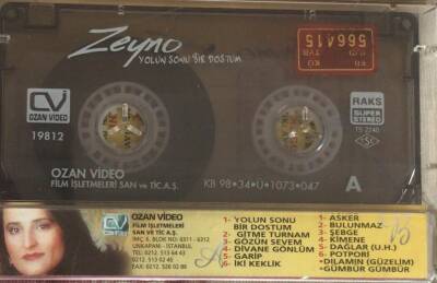 Zeyno - Yolun Sonu Bir Dostum Kaset (İkinci El) KST10658 - 2