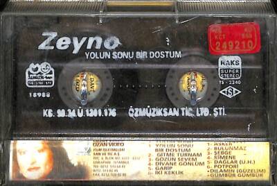 Zeyno - Yolun Sonu Bir Dostum Kaset (İkinci El) KST17827 - 2